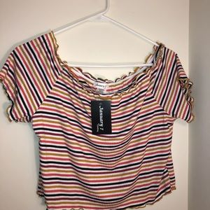 Off the shoulder top